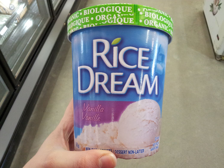 Dream Rice ice cream - Vanilla